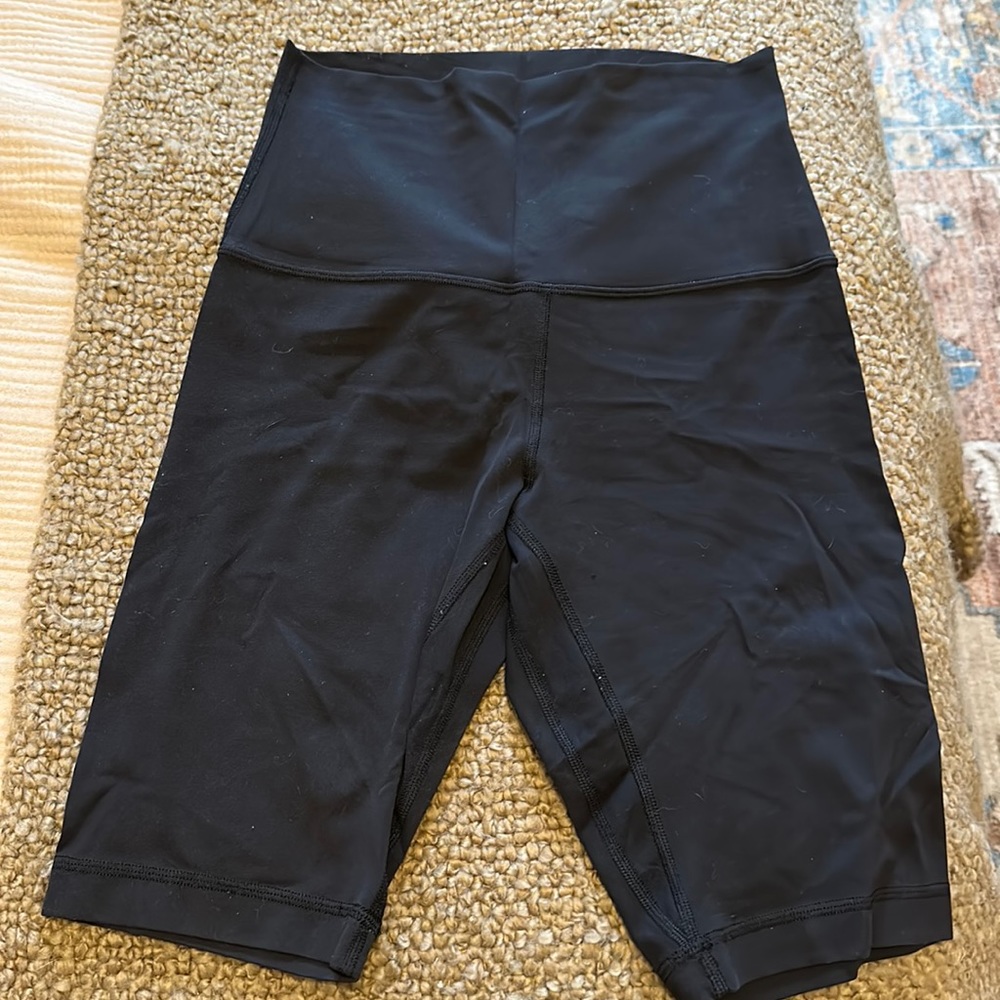 Lululemon Black Align Bike Shorts Size 6